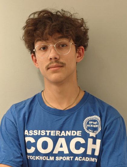 Frank, Assisterande Parkourtränare