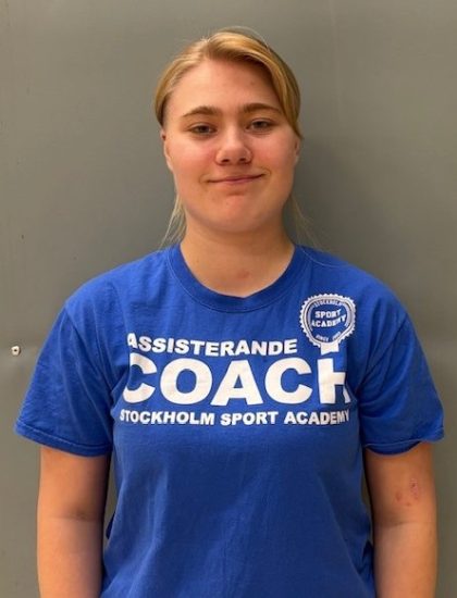 Zofia, Assisterande Parkourtränare